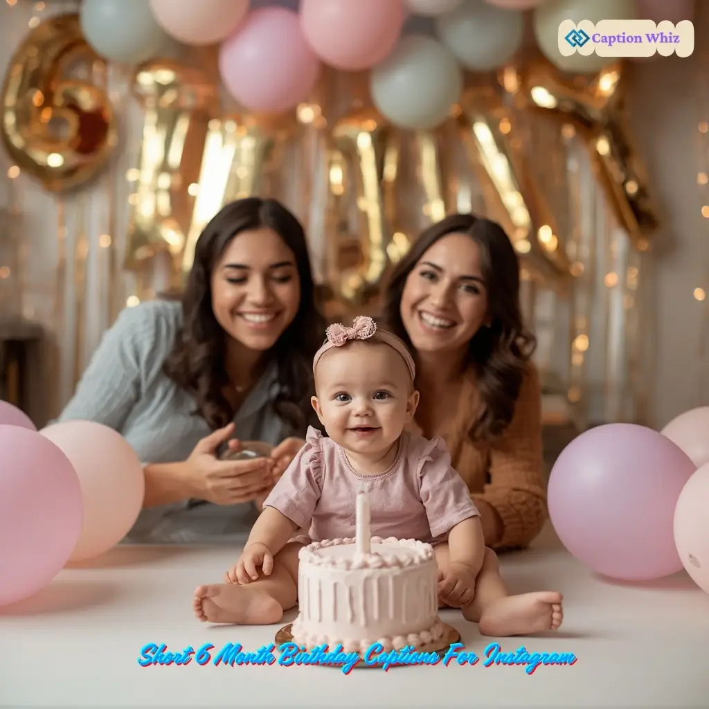 Celebrate 6 Month Birthday Captions For Instagram and Quotes with 127+ Adorable Moments