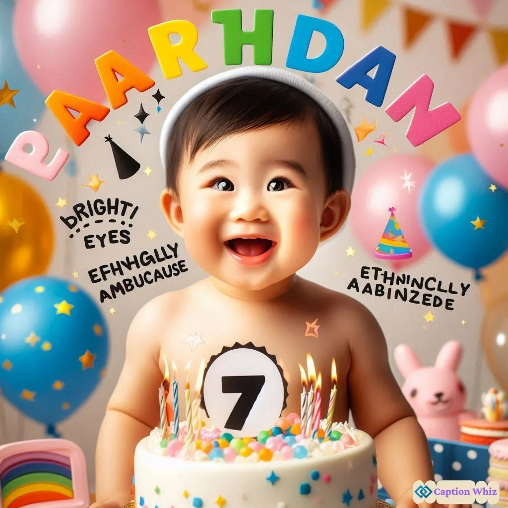 125+ Magical 7 Month Birthday Captions For Instagram and Quotes to Celebrate Joy