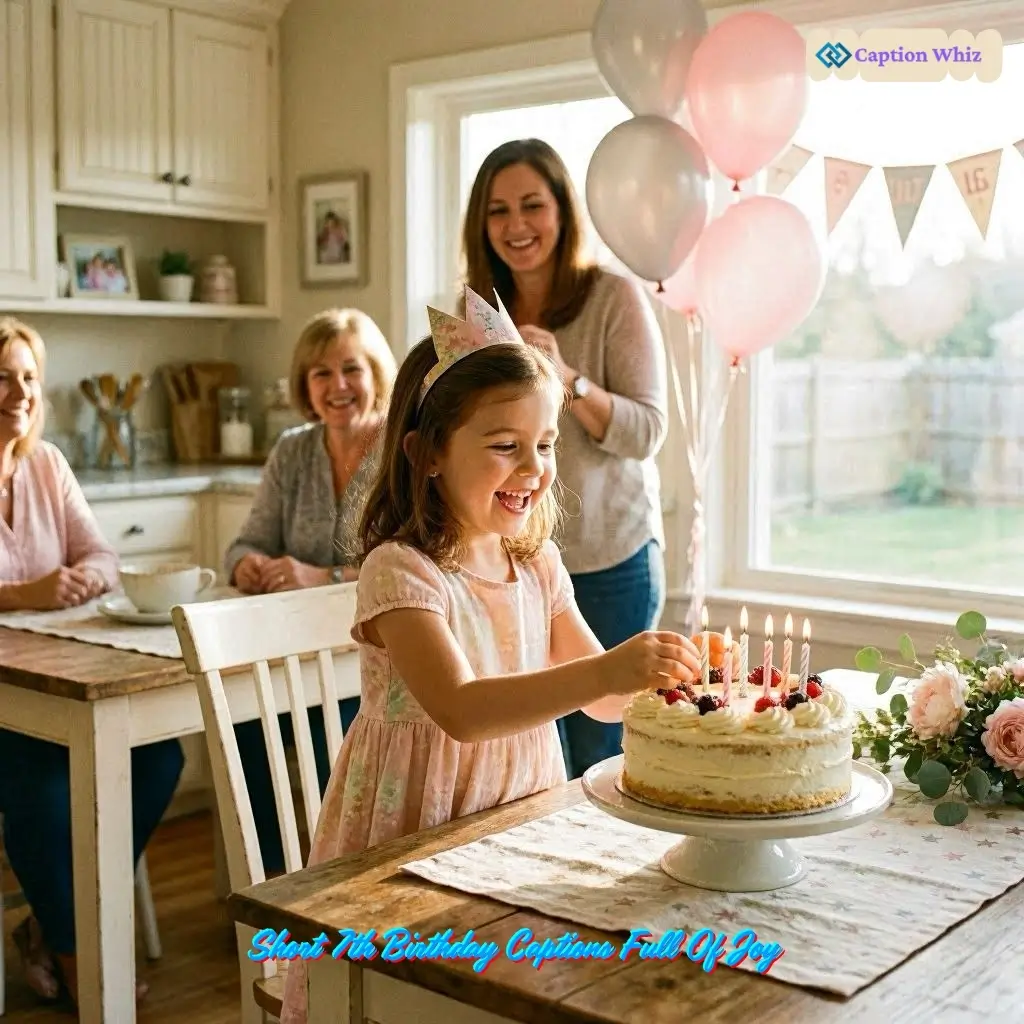 123+ Magical 7th Birthday Captions For Instagram and Quotes to Celebrate Joy