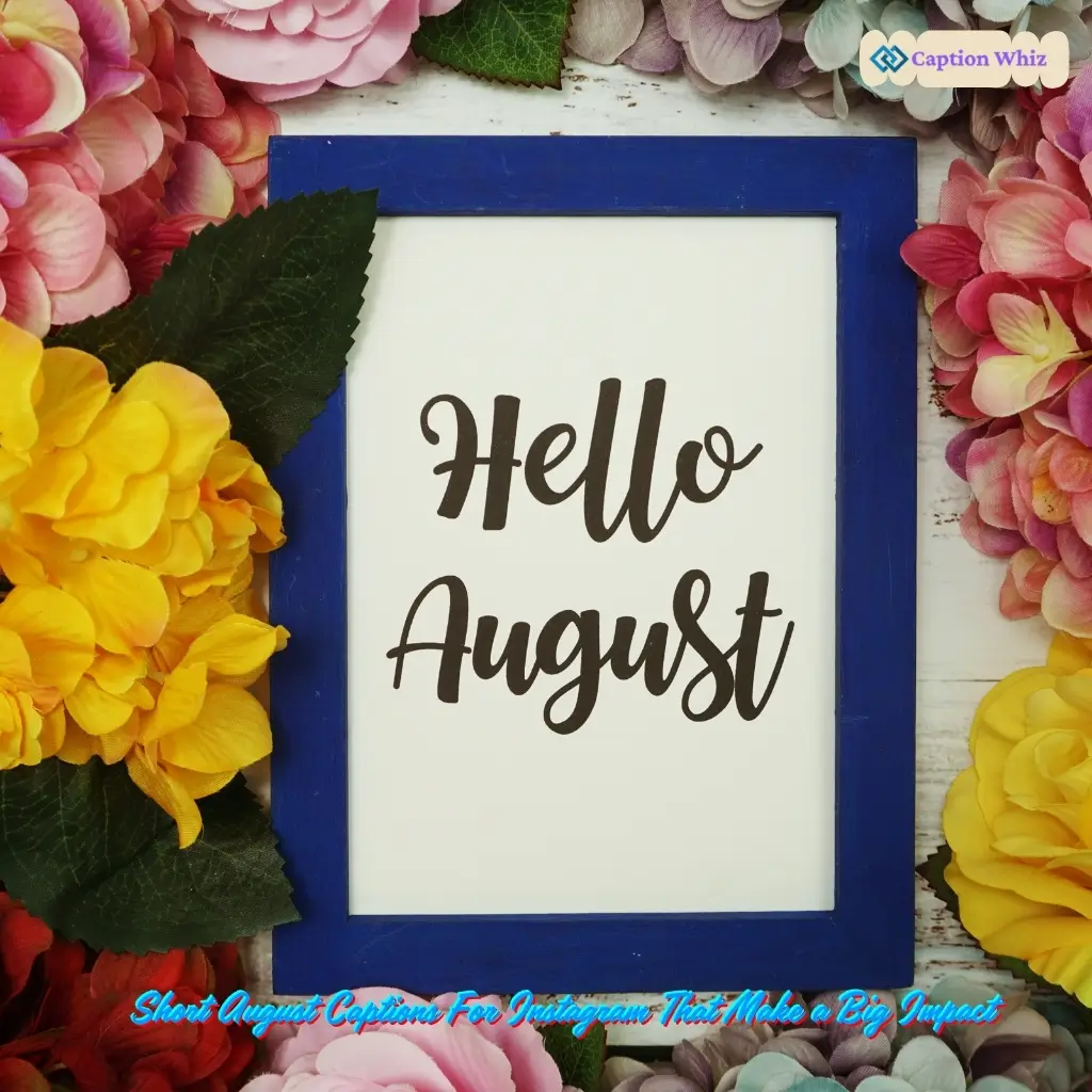 127+ Inspiring August Captions For Instagram and Quotes to Brighten Your Feed