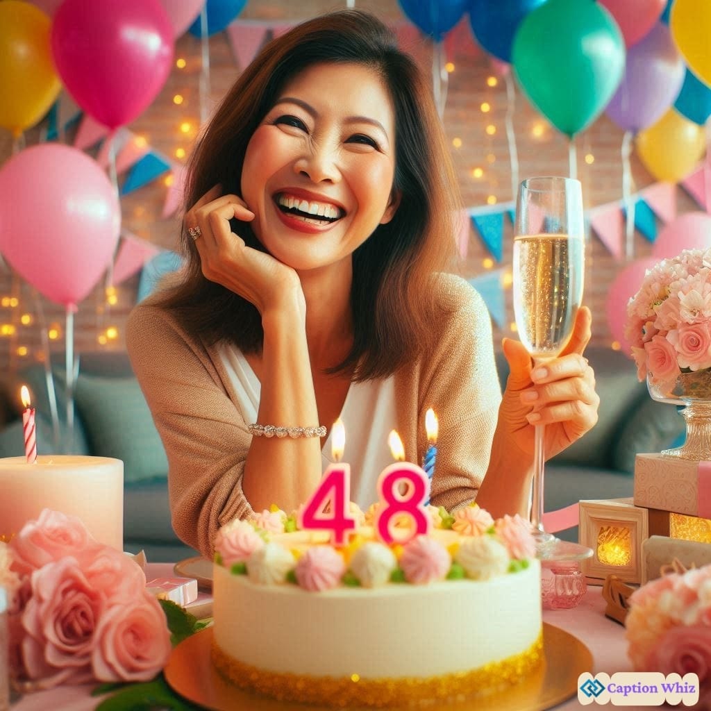 147+ Fun 48th Birthday Captions For Instagram and Quotes For Milestone Vibes