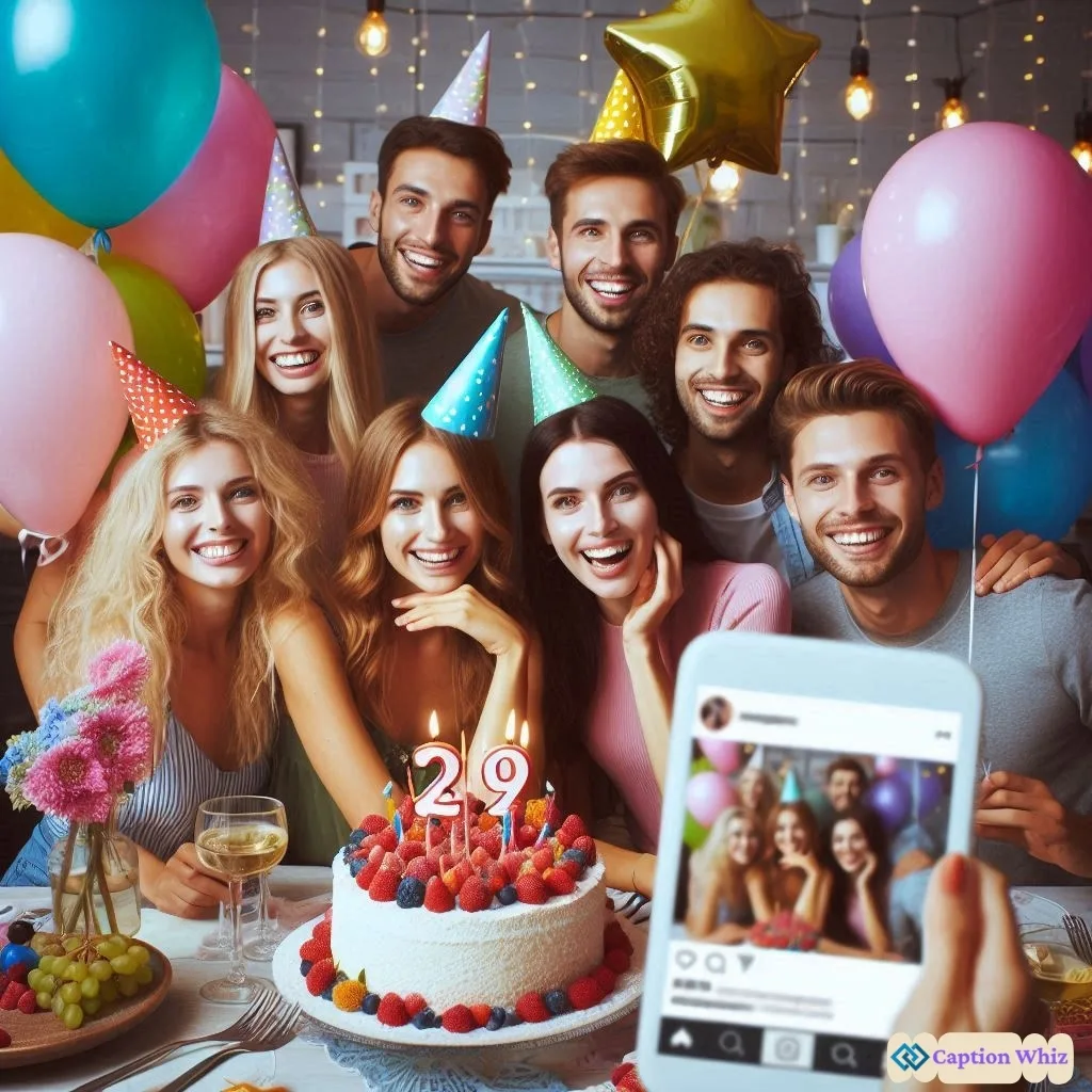 135+ Celebrate Your 29th Birthday Captions For Instagram and Quotes with Fun Ideas