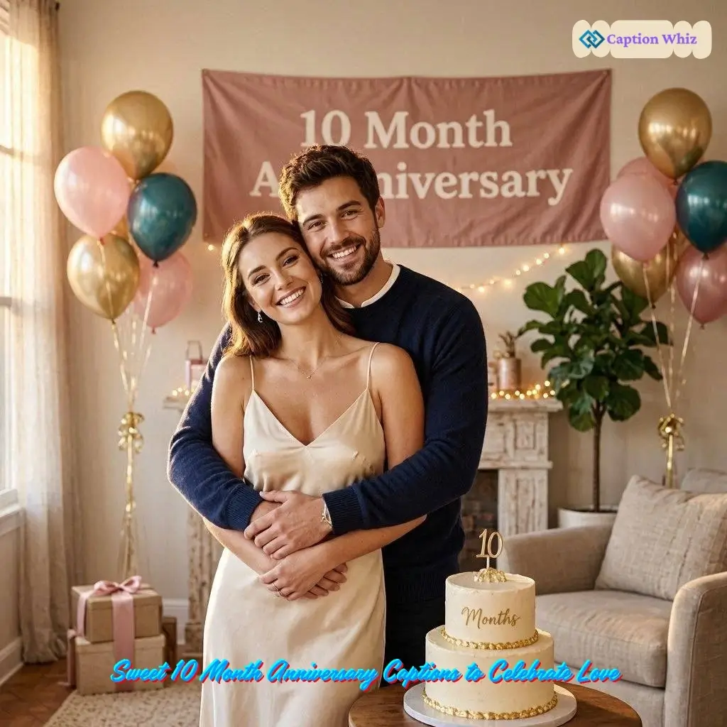 Celebrate Love with 10 Month Anniversary Captions For Instagram and Quotes 143+ Delightful Moments