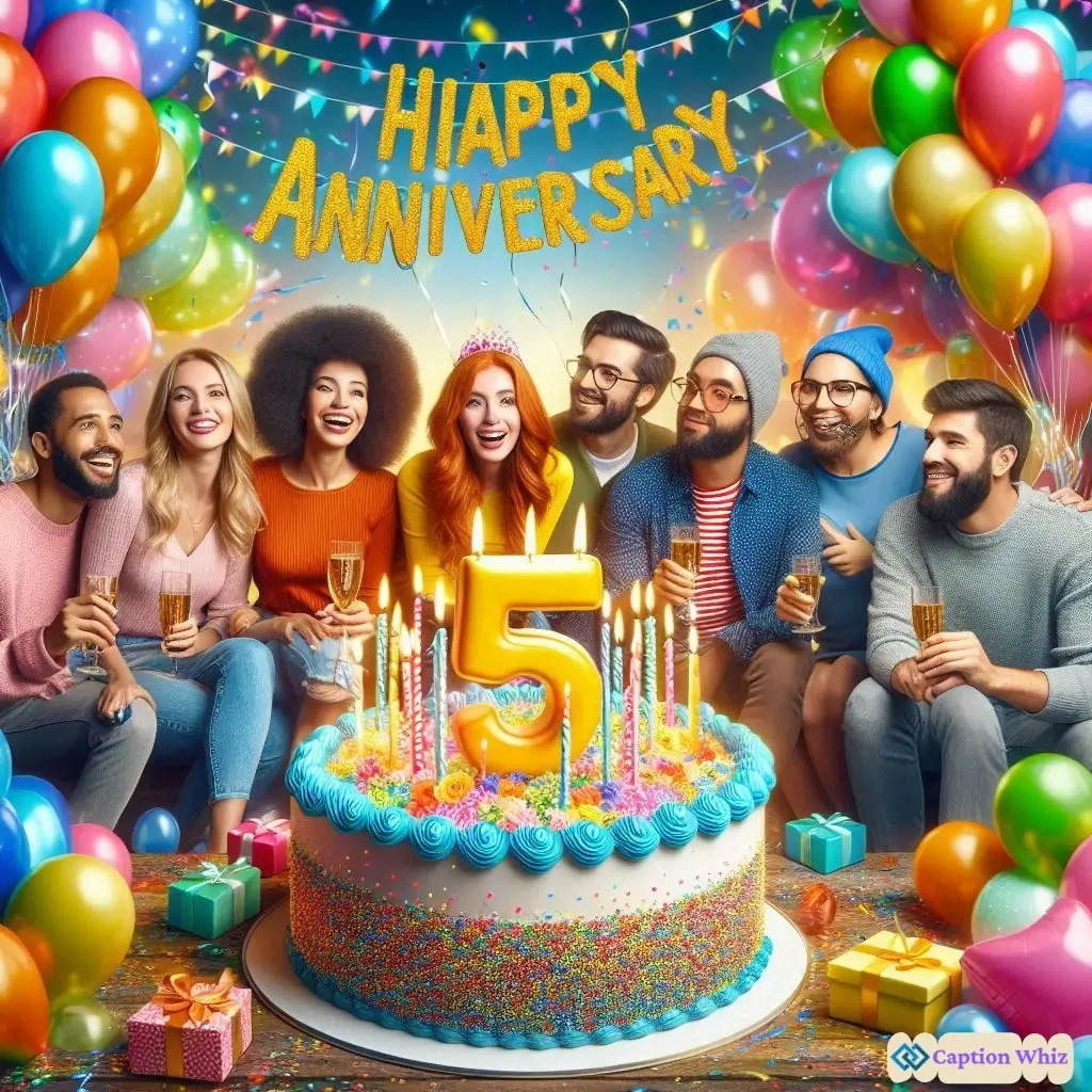 Sweet 5 Year Anniversary Instagram Captions