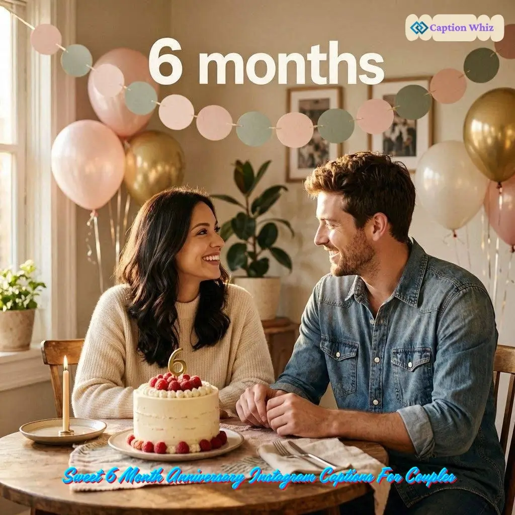 123+ Unique 6 Month Anniversary Captions For Instagram and Quotes Celebrate Your Love