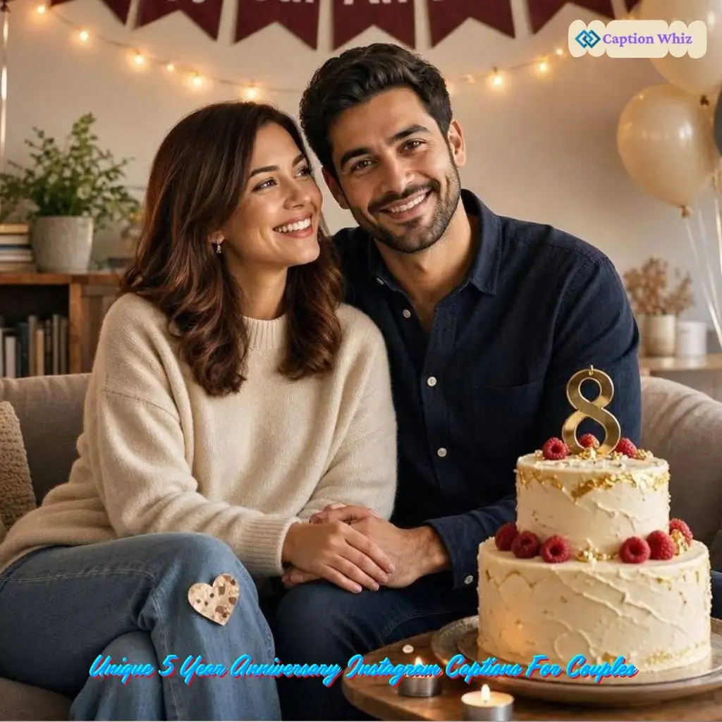 125+ Heartfelt 5 Year Anniversary Captions and Quotes For Your Special Bond