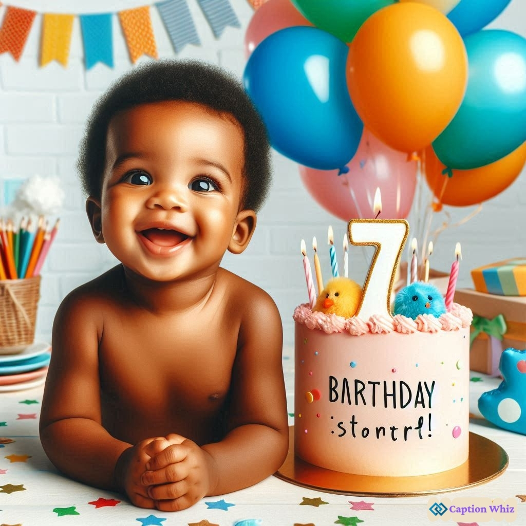 Unique 7 Month Birthday Captions