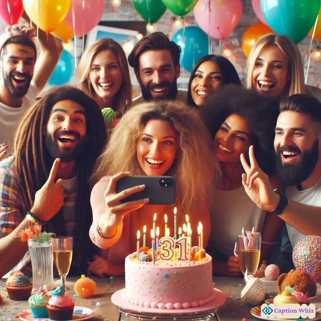 137+ Sassy 31st Birthday Captions For Instagram and Quotes Made For Cheers