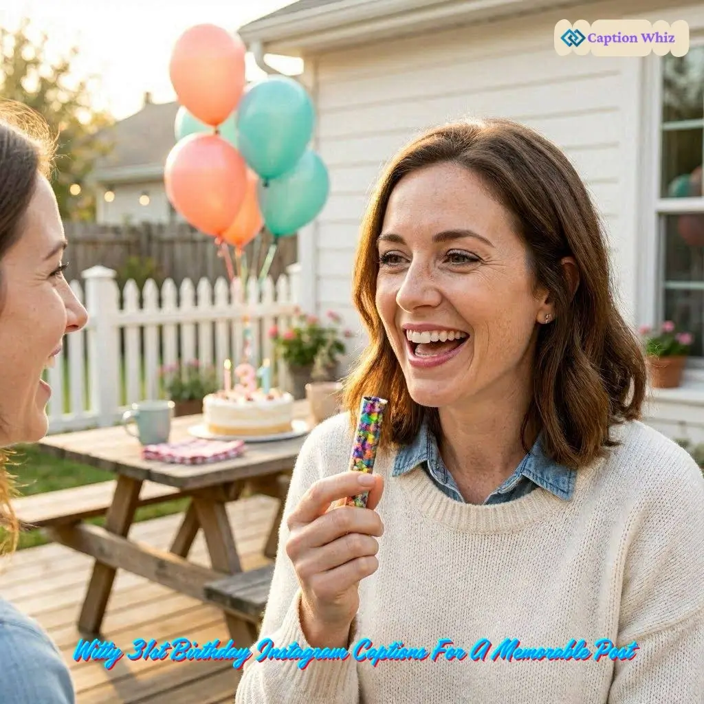 137+ Sassy 31st Birthday Captions For Instagram and Quotes Made For Cheers