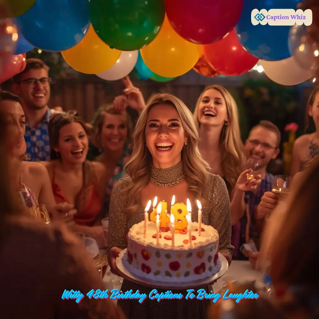 147+ Fun 48th Birthday Captions For Instagram and Quotes For Milestone Vibes