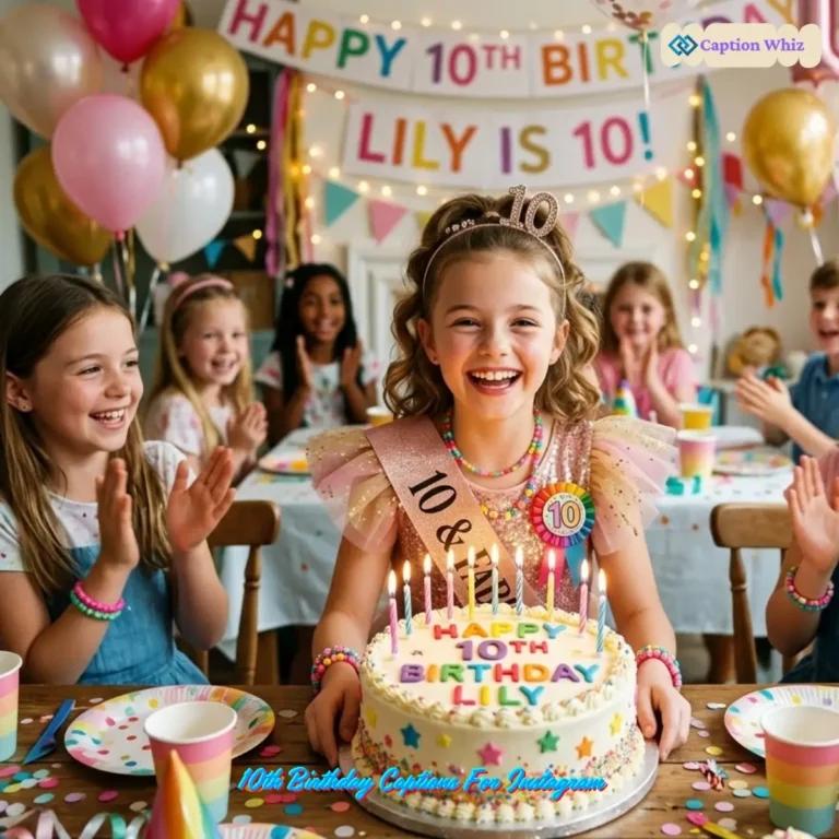 10th Birthday Captions For Instagram