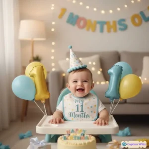 149+ Sweet 11 Month Birthday Captions For Instagram and Quotes For Little Moments