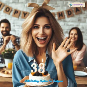 123+ Memorable 38th Birthday Captions For Instagram and Quotes Moments