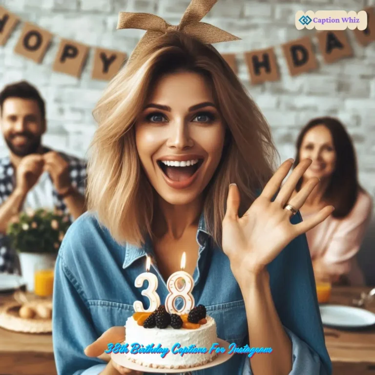 123+ Memorable 38th Birthday Captions For Instagram and Quotes Moments