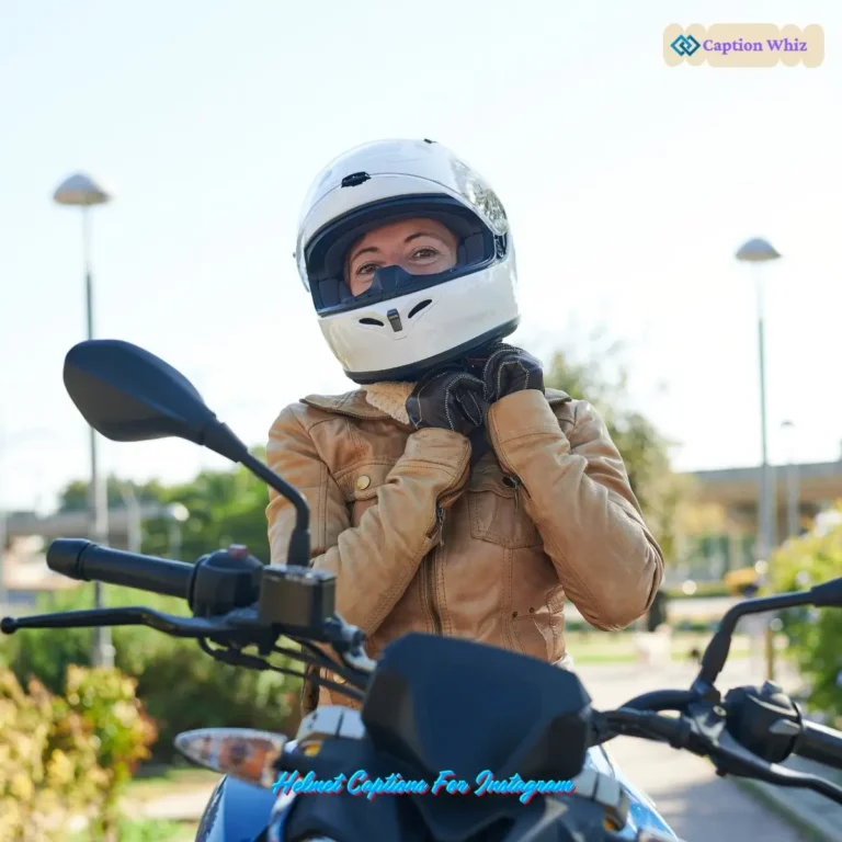 143+ Essential Helmet Captions For Instagram and Quotes That Ignite Your Adventure