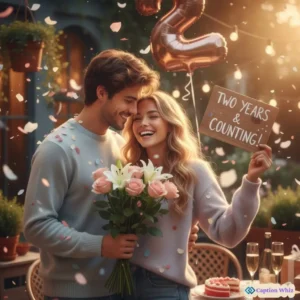 143+ Sweet 2 Year Anniversary Captions For Instagram and Quotes Memories