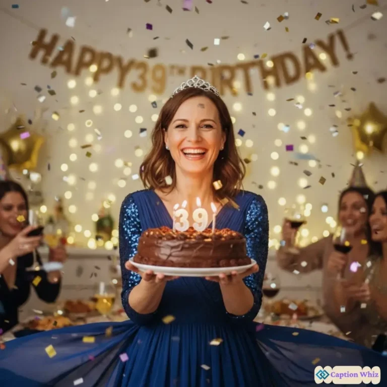 39th Birthday Captions For Instagram