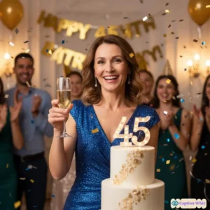 127+ Fun 45th Birthday Captions For Instagram and Quotes Full Of Good Vibes