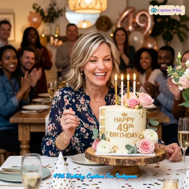 49th Birthday Captions For Instagram