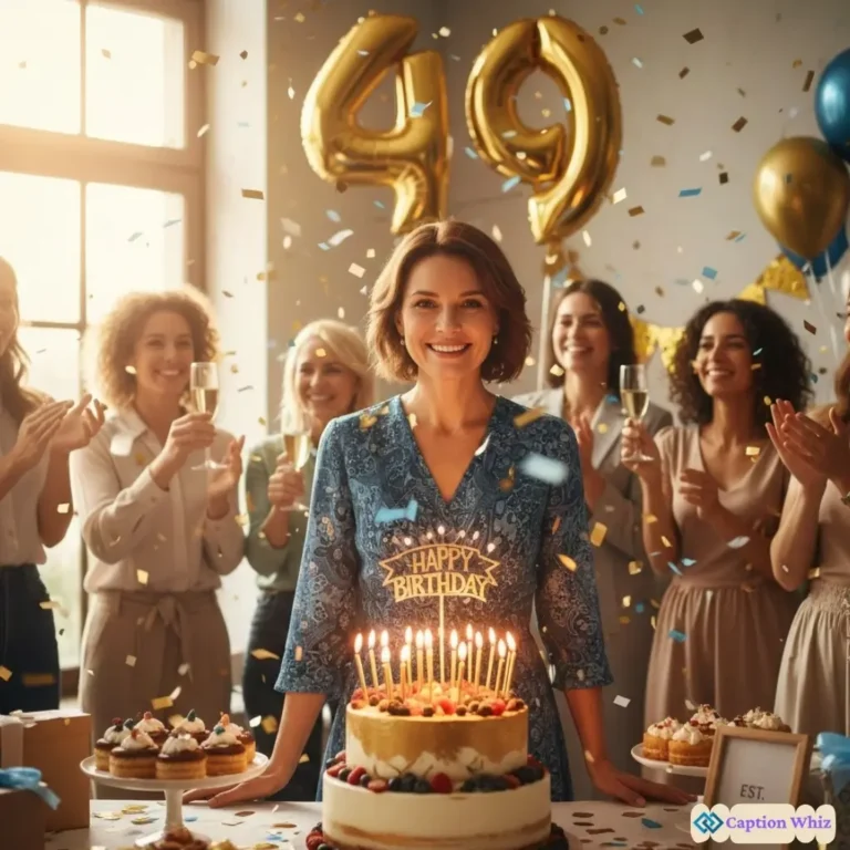 49th Birthday Captions For Instagram
