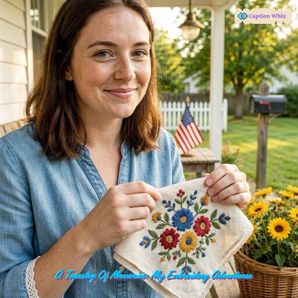 123+ Unforgettable Embroidery Captions For Instagram That Inspire Creativity Quotes