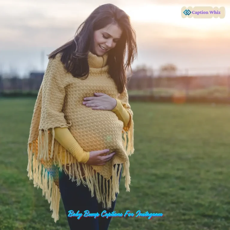 Baby Bump Captions For Instagram