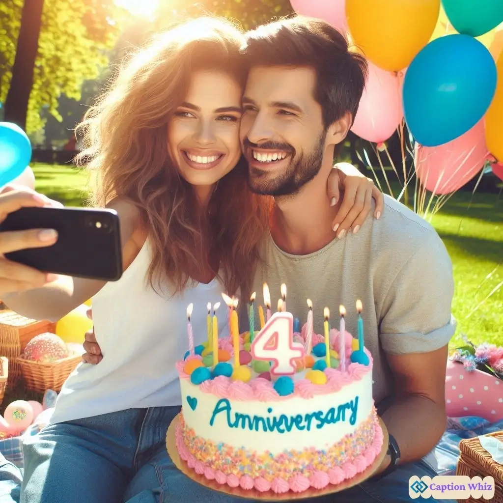 137+ Romantic 4 Year Anniversary Captions For Instagram and Quotes Posts