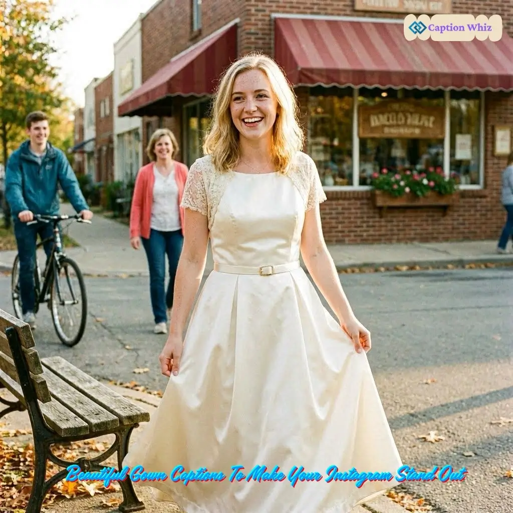 149+ Irresistible Gown Captions For Instagram That Will Transform Your Quotes Game