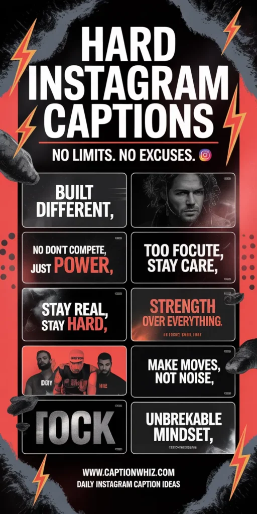 145+ Powerful Hard Captions For Instagram That Will Transform Your Quotes Game