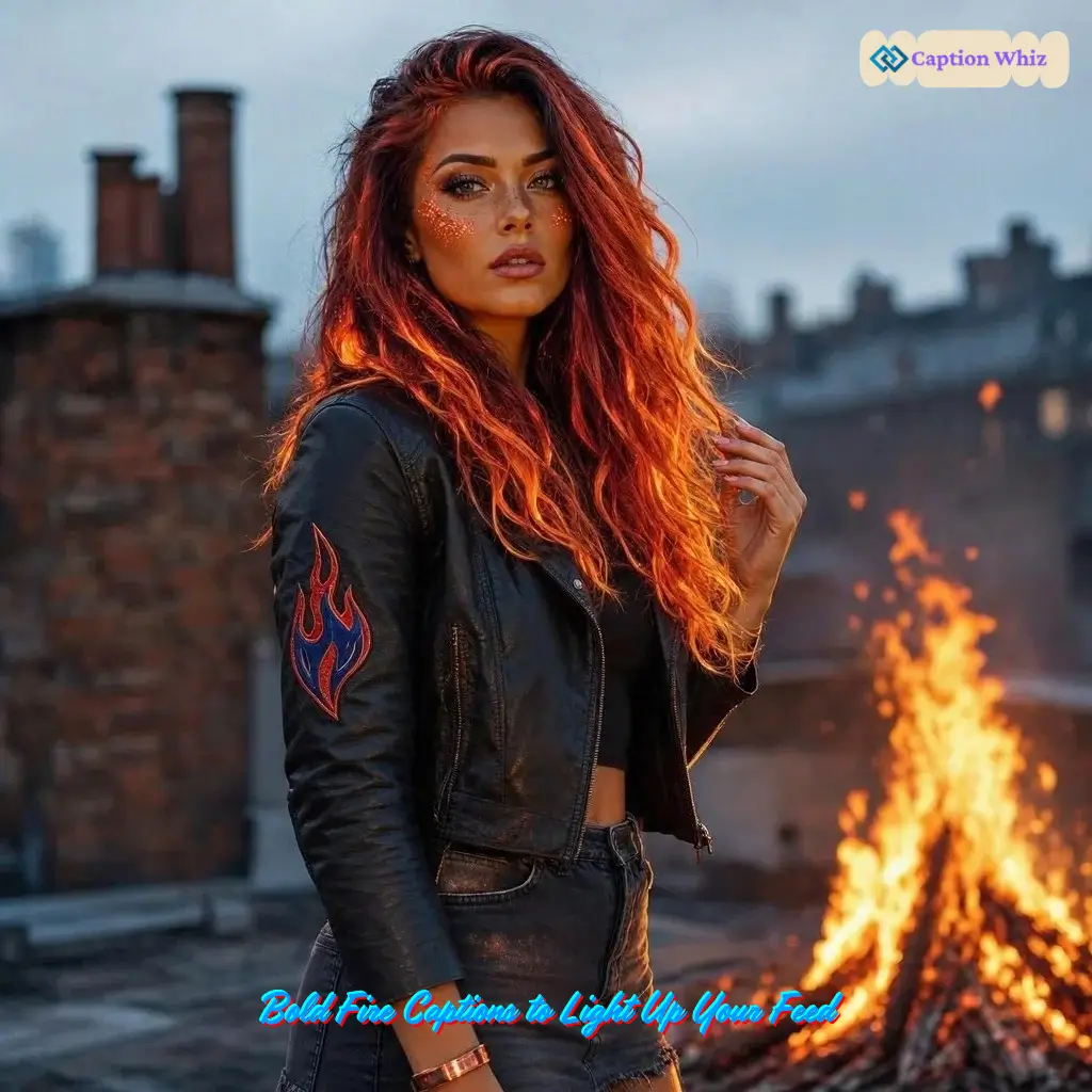 123+ Ignite Your Feed with Fire Captions for Instagram Success