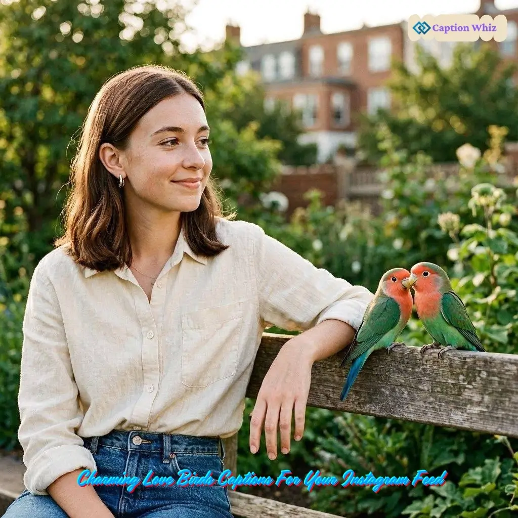 125+ Irresistible Love Birds Captions For Instagram and Quotes That Spark Romance