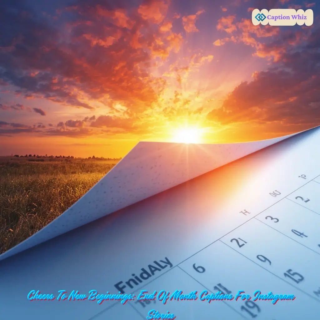 137+ Essential End Of Month Captions For Instagram That Spark Engagement Quotes