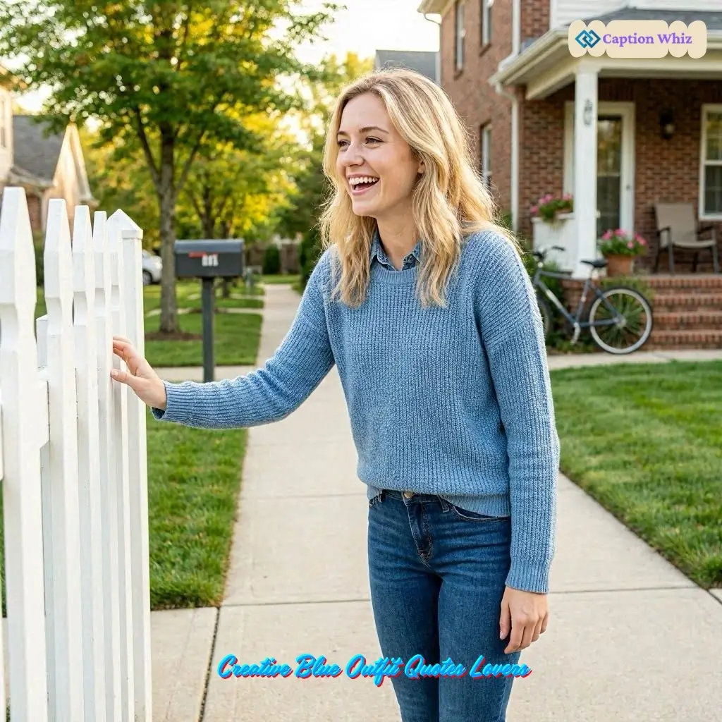 135+ Must-Have Blue Outfit Captions For Instagram and Quotes That Dazzle