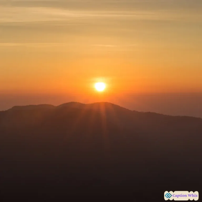 Dawn Captions For Instagram