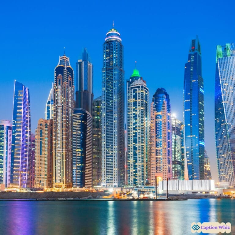 Dubai Captions For Instagram