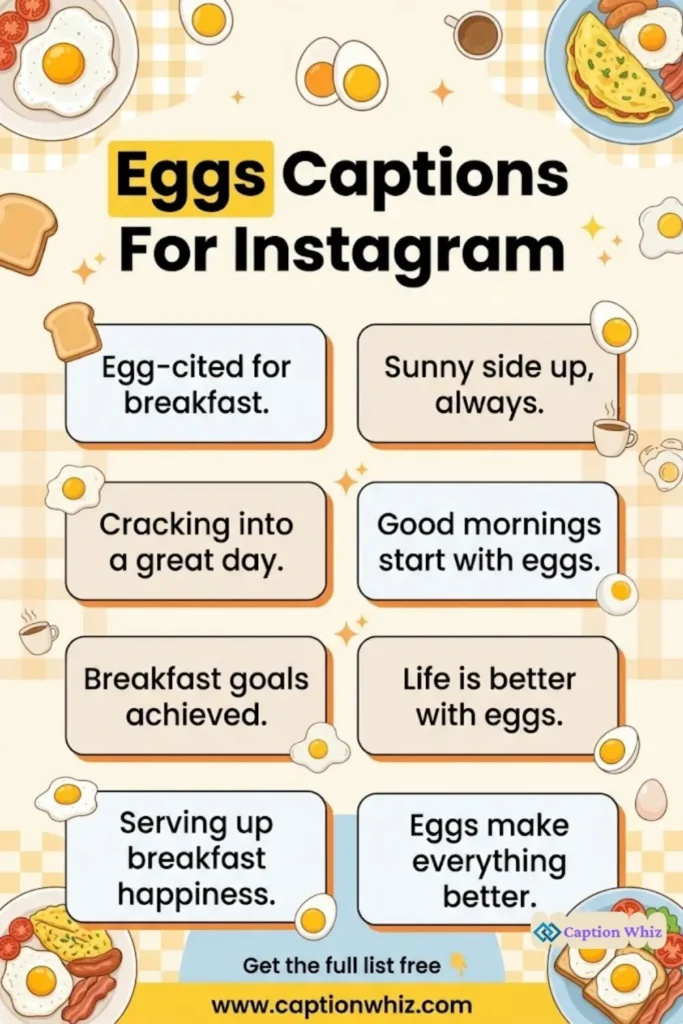 137+ Irresistible Eggs Captions For Instagram That Will Brighten Your Feed Quotes