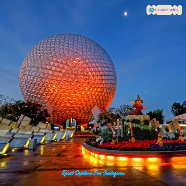 Epcot Captions For Instagram