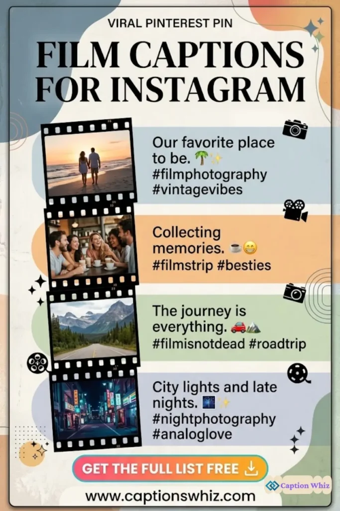 123+ Unforgettable Film Captions For Instagram That Spark Curiosity and Inspire Quotes