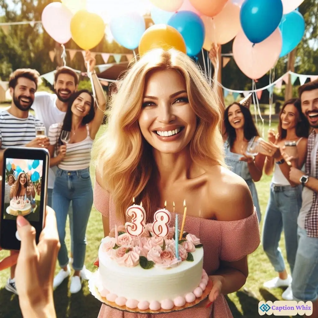 123+ Memorable 38th Birthday Captions For Instagram and Quotes Moments
