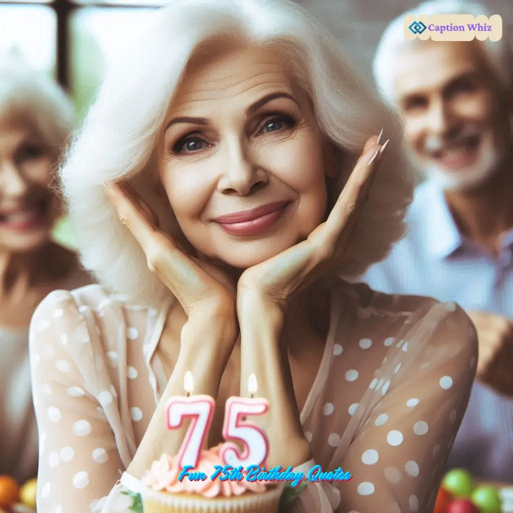 129+ Inspiring 75th Birthday Captions For Instagram and Quotes to Celebrate Life