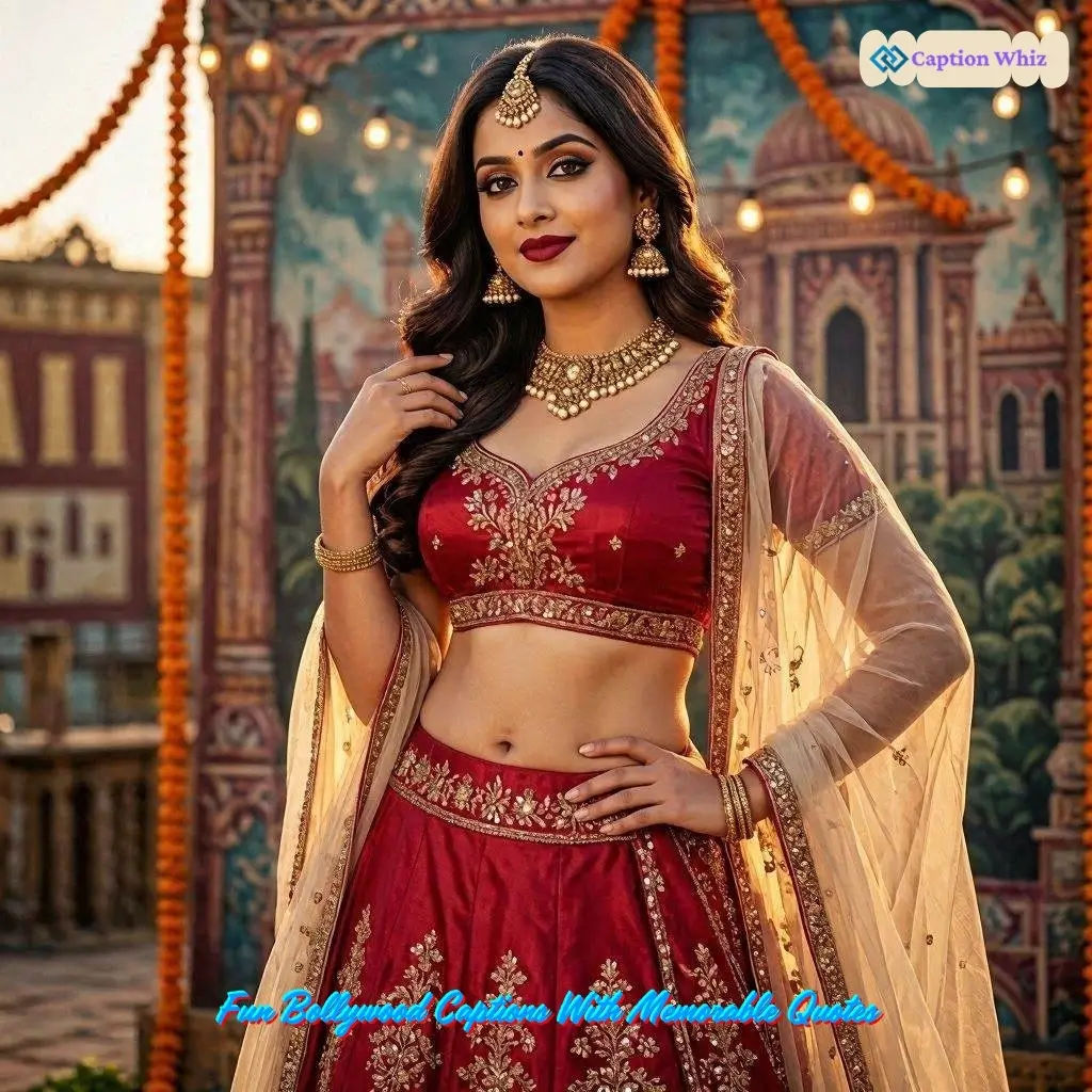 145+ Unforgettable Bollywood Captions For Instagram and Quotes That Spark Joy