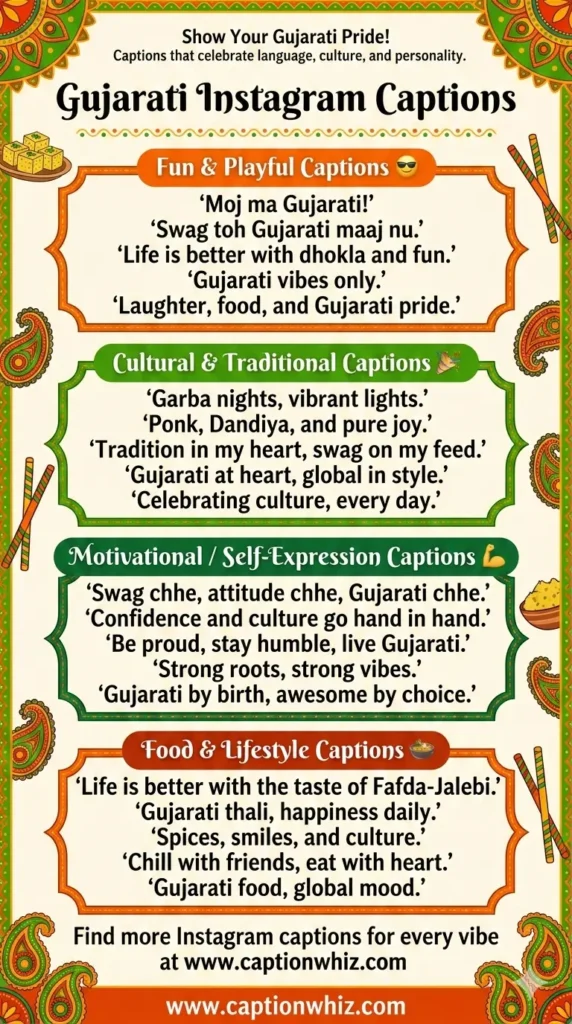147+ Unforgettable Gujarati Captions For Instagram That Will Inspire Your Quotes