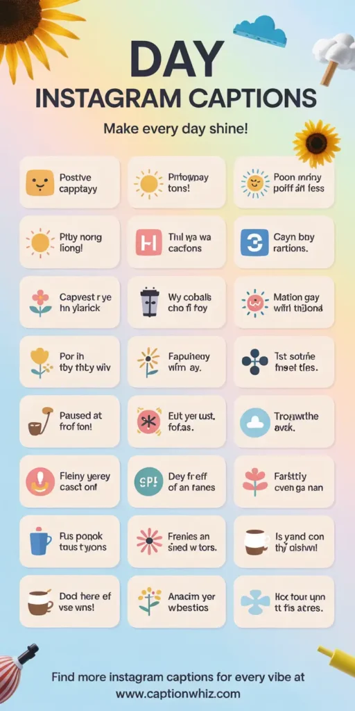 147+ Must-Have Day Captions For Instagram and Quotes to Boost Your Engagement