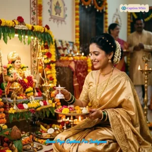 127+ Irresistible Gauri Puja Captions For Instagram and Quotes to Shine Bright in 2026