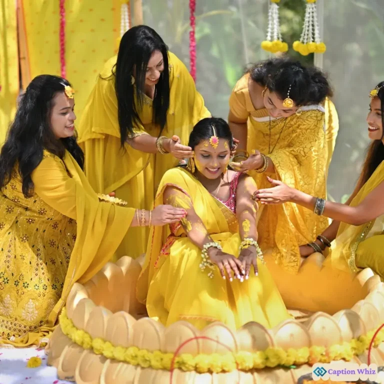 139+ Unforgettable Haldi Captions For Instagram and Quotes to Shine Bright