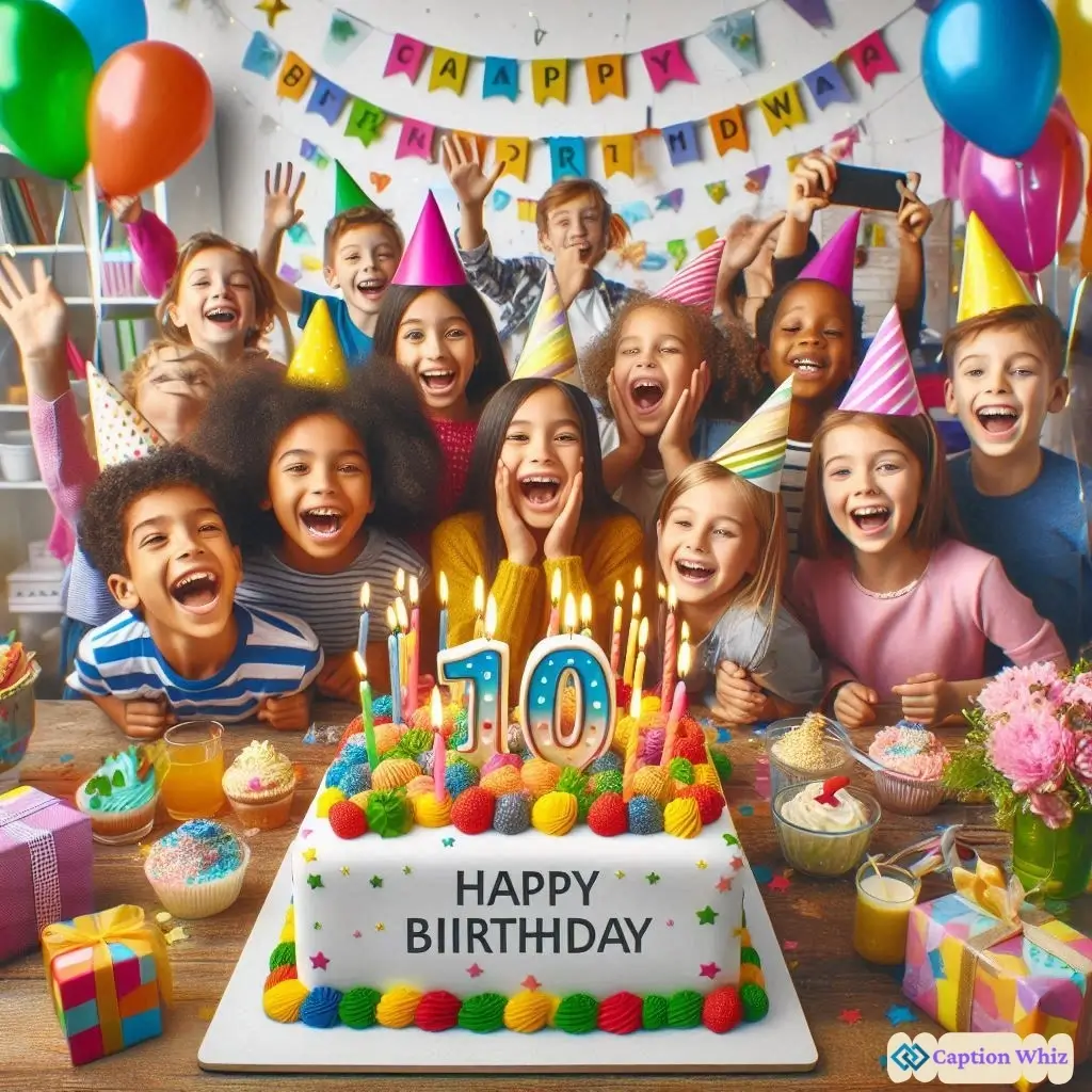 129+ 10th Birthday Captions For Instagram To Celebrate Double Digits And Big Smiles