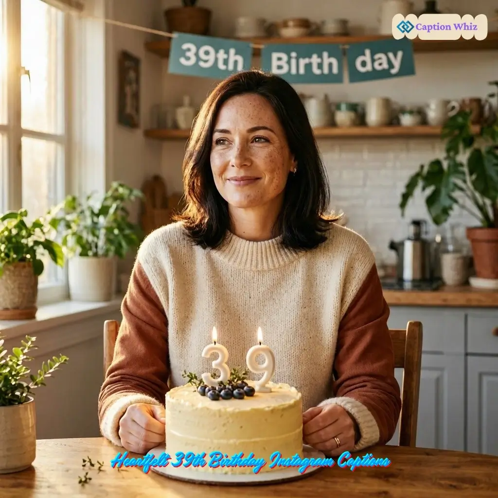 135+ Fun 39th Birthday Captions For Instagram And Quotes With Big Birthday Energy