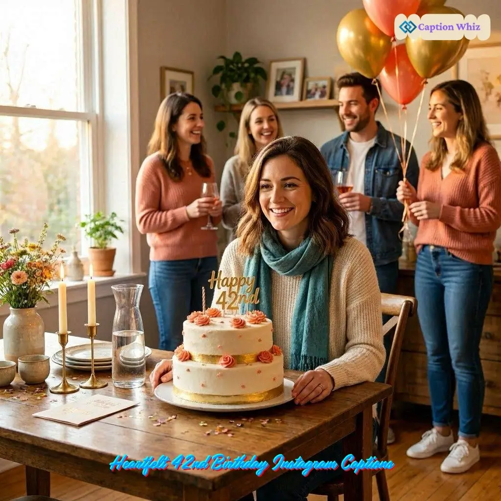 145+ Memorable 42nd Birthday Captions For Instagram and Quotes Moments