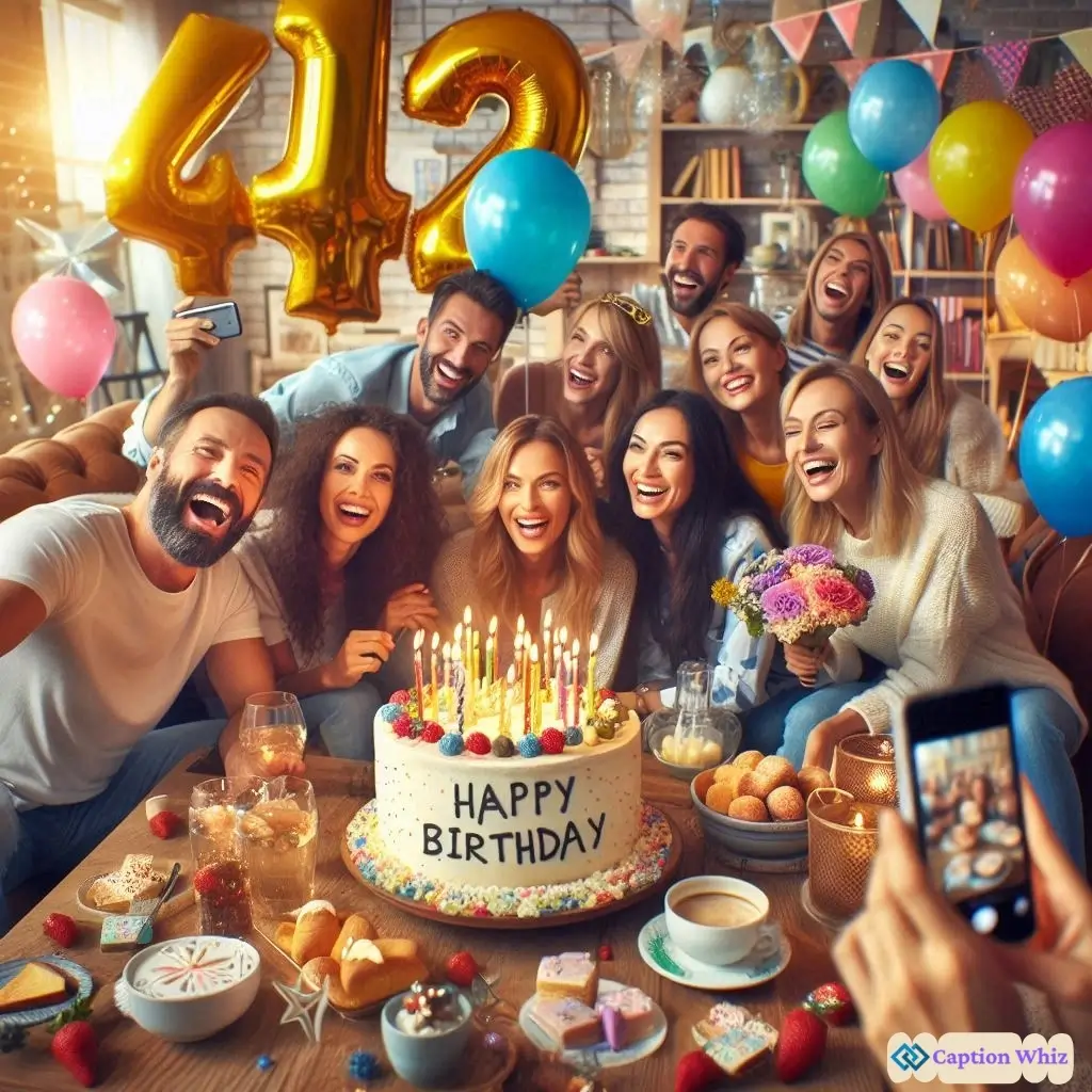Heartfelt 42nd Birthday Instagram Captions