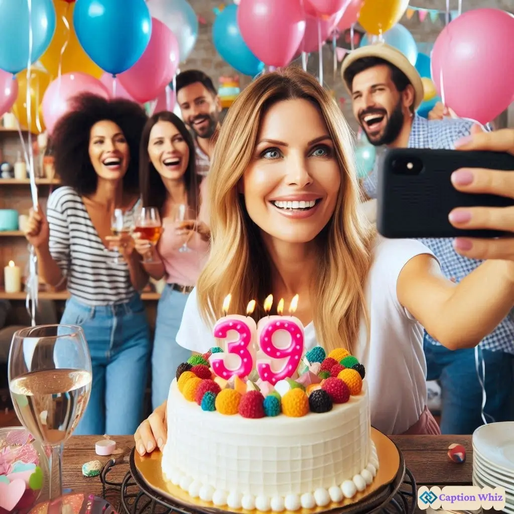 Inspiring 39th Birthday Captions For You